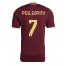 Tanie Strój piłkarski AS Roma Lorenzo Pellegrini #7 Koszulka Podstawowej 2024-25 Krótkie Rękawy